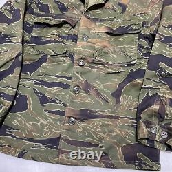 Original Vietnam War Tiger Stripes Camo Jacket & Pants Set Stamped US A-M