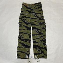 Original Vietnam War Tiger Stripes Camo Jacket & Pants Set Stamped US A-M