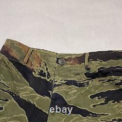 Original Vietnam War Tiger Stripes Camo Jacket & Pants Set Stamped US A-M