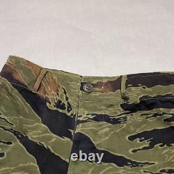 Original Vietnam War Tiger Stripes Camo Jacket & Pants Set Stamped US A-M