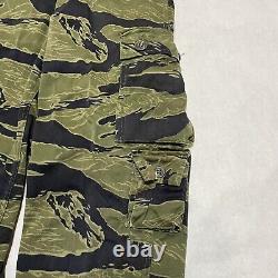 Original Vietnam War Tiger Stripes Camo Jacket & Pants Set Stamped US A-M