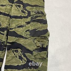 Original Vietnam War Tiger Stripes Camo Jacket & Pants Set Stamped US A-M