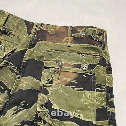 Original Vietnam War Tiger Stripes Camo Jacket & Pants Set Stamped US A-M