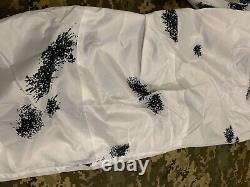 Original winter camouflage of the Ukrainian army tags saved set new size L/R