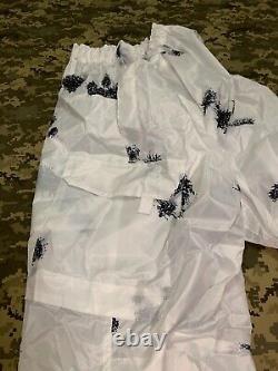 Original winter camouflage of the Ukrainian army tags saved set new size L/R