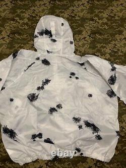 Original winter camouflage of the Ukrainian army tags saved set new size L/R