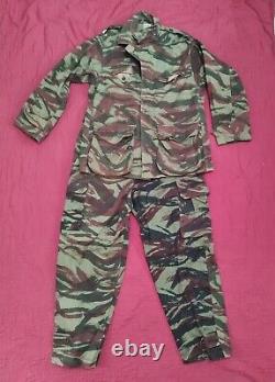 Orignial French 1950s Lizard Camouflage Full set Uniform used by Israel Idf