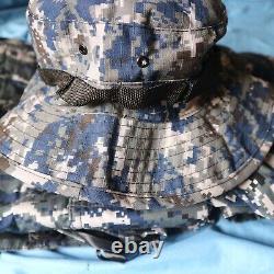 Philippines Philippine CG RARE Digital Camouflage Digital Set + Bonnie Hat Navy