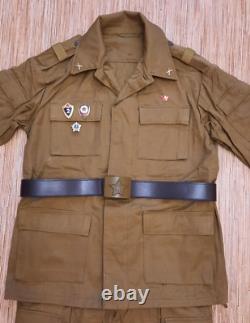 RARE Military Russian Soviet Afghanka Artillery Camo Uniform Set USSR L size