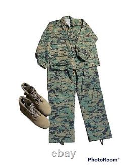 ROTHCO Ultra Force BDU Uniform Set Pants, Long Sleeve Shirt & Combat Boots