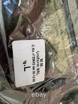 Rare ITALIAN Marine Militare San Marco Camouflage Combat Trousers & Shirt Sets
