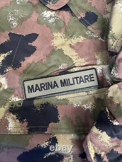 Rare ITALIAN Marine Militare San Marco Camouflage Combat Trousers & Shirt Sets