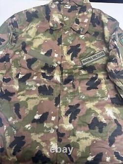 Rare ITALIAN Marine Militare San Marco Camouflage Combat Trousers & Shirt Sets