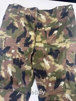Rare ITALIAN Marine Militare San Marco Camouflage Combat Trousers & Shirt Sets