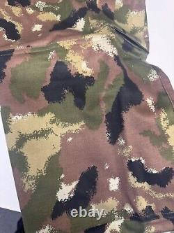Rare ITALIAN Marine Militare San Marco Camouflage Combat Trousers & Shirt Sets