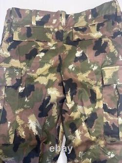 Rare ITALIAN Marine Militare San Marco Camouflage Combat Trousers & Shirt Sets