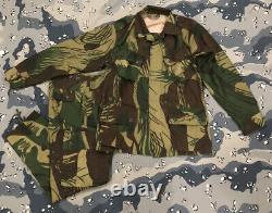 Rhodesian Brushstroke Camo Jungle Fatigue Uniform RARE Custom Camouflage Set 1