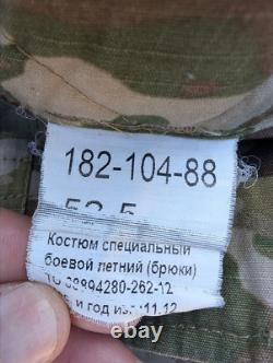 Russia FSB Alfa Slavyanka G2 Combat BDU Uniform Set 52-5 Med-Large Multicam 2012