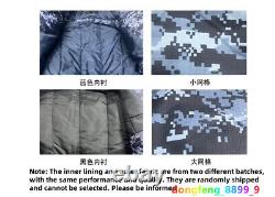 Russia Guards Camouflage Cotton Suit Set Blue Winter Clothing Combat Uniform Men