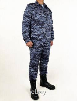 Russian Guard OMOH Blue Dot Digital Camouflage Service Training Combat Uniform