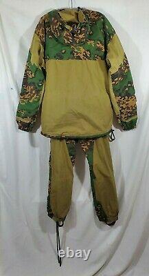 Russian Issue Partizan Camo Camouflage Gorka Uniform Jacket & Pants Set Small