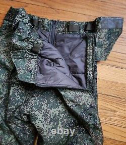 Russian Ratnik EMR Camo Winter Parka Set Medium 44-3 Lv 8