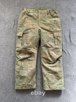 Russian Soldier Uniform Set EMR Camo Jacket Pants Ballistic Goggles and T-Shirt