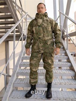 Russian Special Forces GORKA-5 Combat Suit Camouflage Uniform Top Pants Set Men