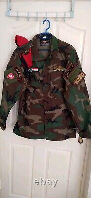 SYRIAN Army 90s Woodland Vintage camouflage uniform set camo bdu 4