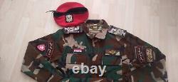 SYRIAN Army 90s genuine Vintage camouflage uniform set camo bdu 4 M