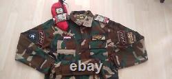 SYRIAN Army 90s genuine Vintage camouflage uniform set camo bdu 4 M
