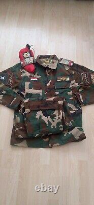 SYRIAN Army 90s genuine Vintage camouflage uniform set camo bdu 4 M