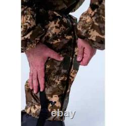 Set Anti-Thermal Vision Poncho Raincoat + Shoe Covers and Arm Warmers Pixel