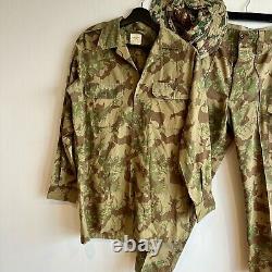 South African Police Camo Uniform Set Named Shirt Pants Boonie