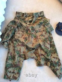 South African SAPS Police Camo Uniform Set made in Cape Town SA  Nelson Mandela