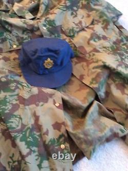 South African SAPS Police Camo Uniform Set made in Cape Town SA  Nelson Mandela