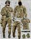 Summer Tactical Suit Set 5 In 1 Multicam