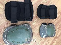 Survival Game Set, Camouflage Clothes, Goggles, Elbow And Knee Pads