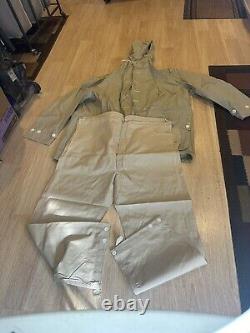Swedish /C50/C54/Snow Camo Parka And Pants Set/Military Jacket/Trousers/Cotton