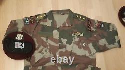 Syrian FSA woodland camouflage bdu camo set uniform military specs