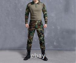 TYPHON Airsoft Tactical Gen3 G3 Combat Suit Shirt Pants BDU Uniform SWAT Kryptek