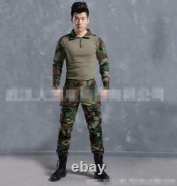 TYPHON Airsoft Tactical Gen3 G3 Combat Suit Shirt Pants BDU Uniform SWAT Kryptek