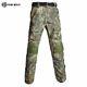 T-shirt And Pants Set Camouflage Suit Hiking Trousers Non Slip Silicone Elbow Xl