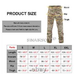 Tactical G3 Combat Shirt & Pants Suit Upgrade Military Uniform Airsoft Clothing