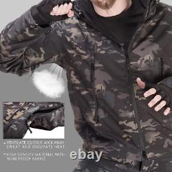 Tactical Hunting Jackets Army Camo Uniforme ClothesWindbreaker Men Military Pant