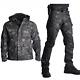 Tactical Jacket Set With Pants Camouflage Military Uniform Suit Us Army Clothes