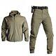 Tactical Military Jacket Pants Uniform Camo Outfit Army Outdoor Hunting Men New