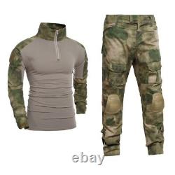 Tactical Military Uniform US Army Suit Hunting Pants Jacket Set Combat Paintball