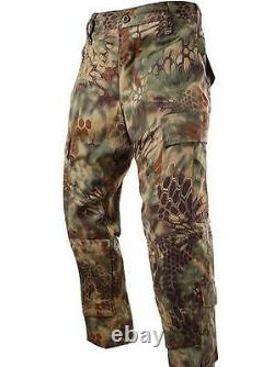 Tactical Python Camouflage Hunting Clothes Jacket Pants Suit Uniform Set