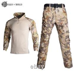 Tactical Suits Cargo Pants Combat Shirts Work Trousers Military Uniforms Suit